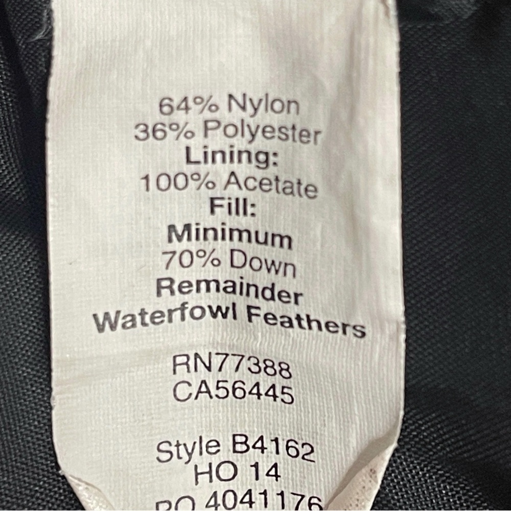 Madewell Women’s Navy & Black Down Puffer Coat S - Picture 7 of 7